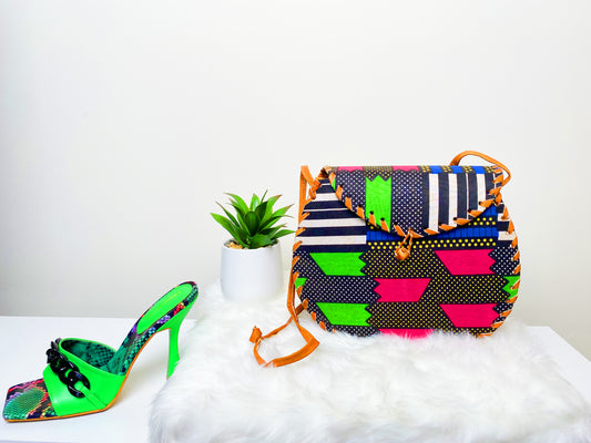 Multicolor African Ankara Bag